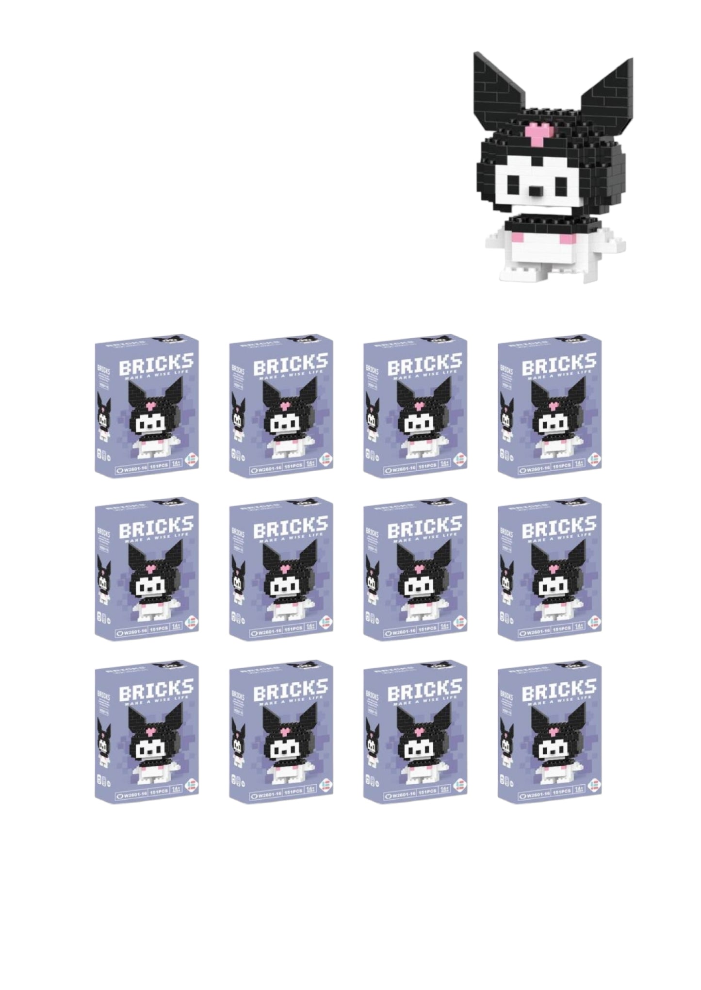 Kuromi Mini Bricks