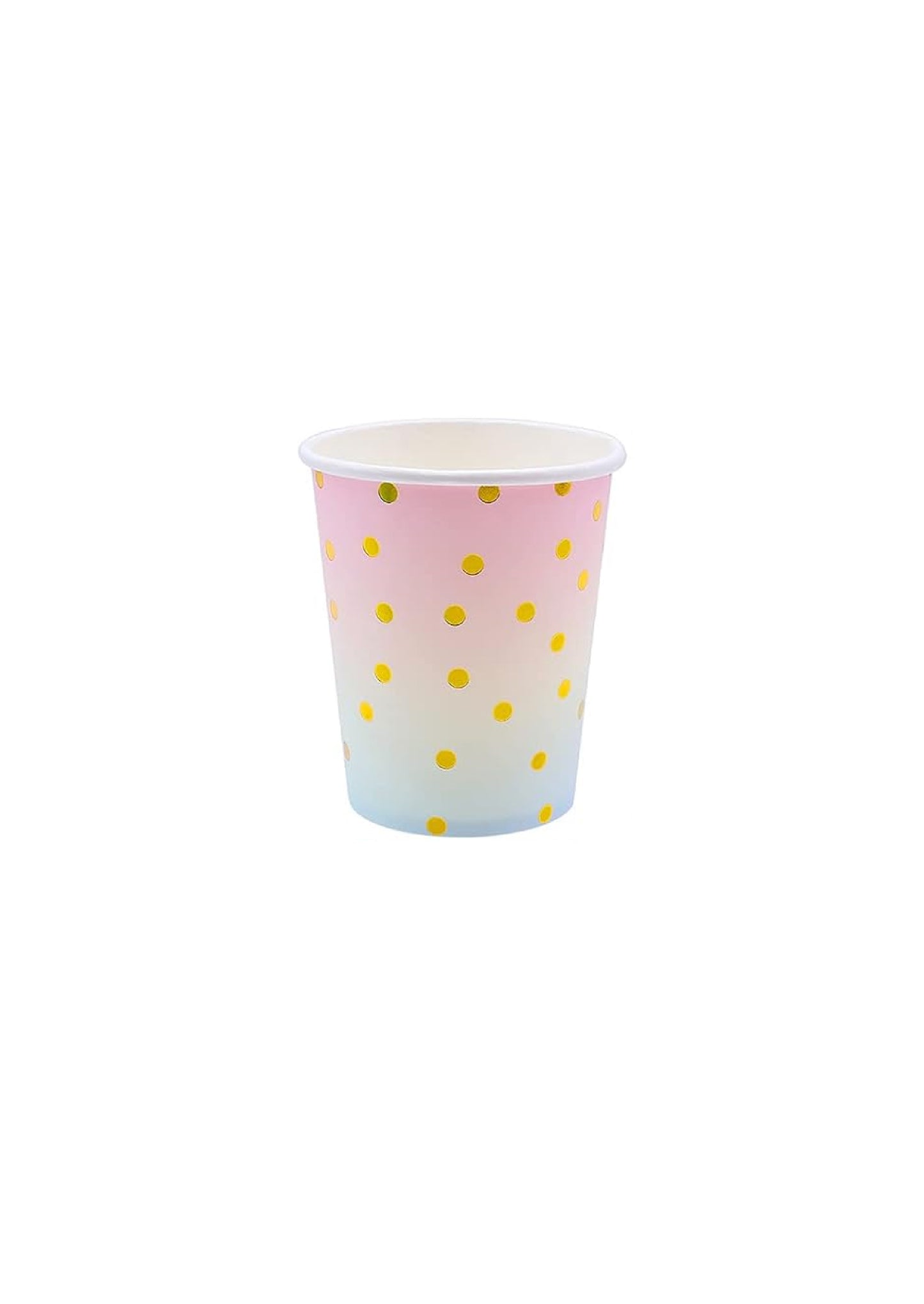 Pastel Rainbow Cups