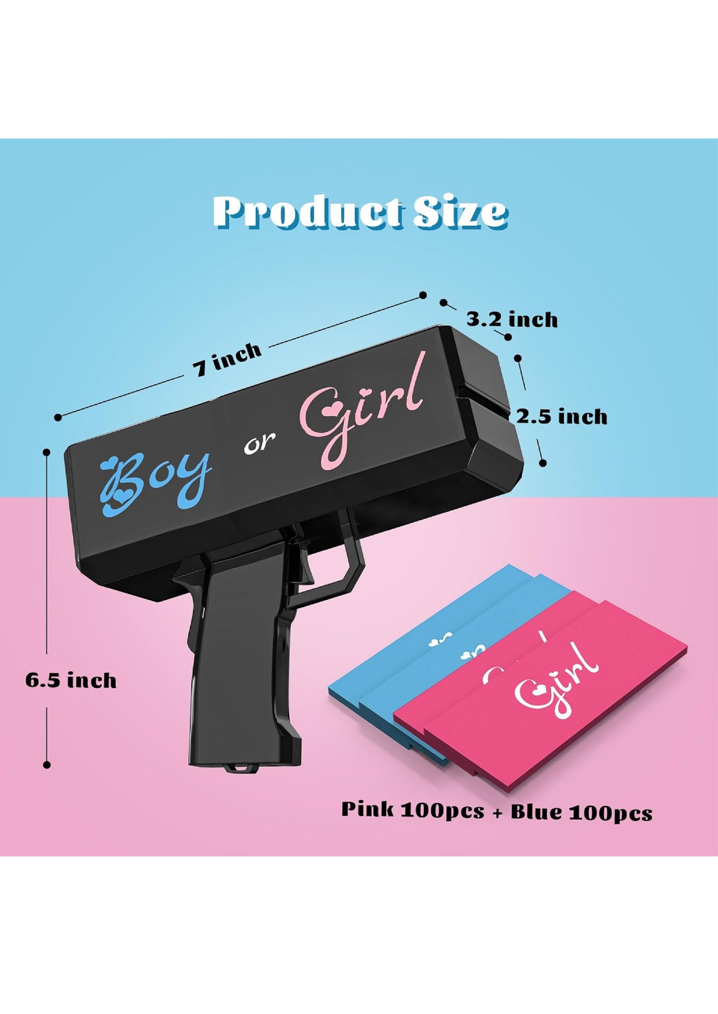 Gender Reveal Gun