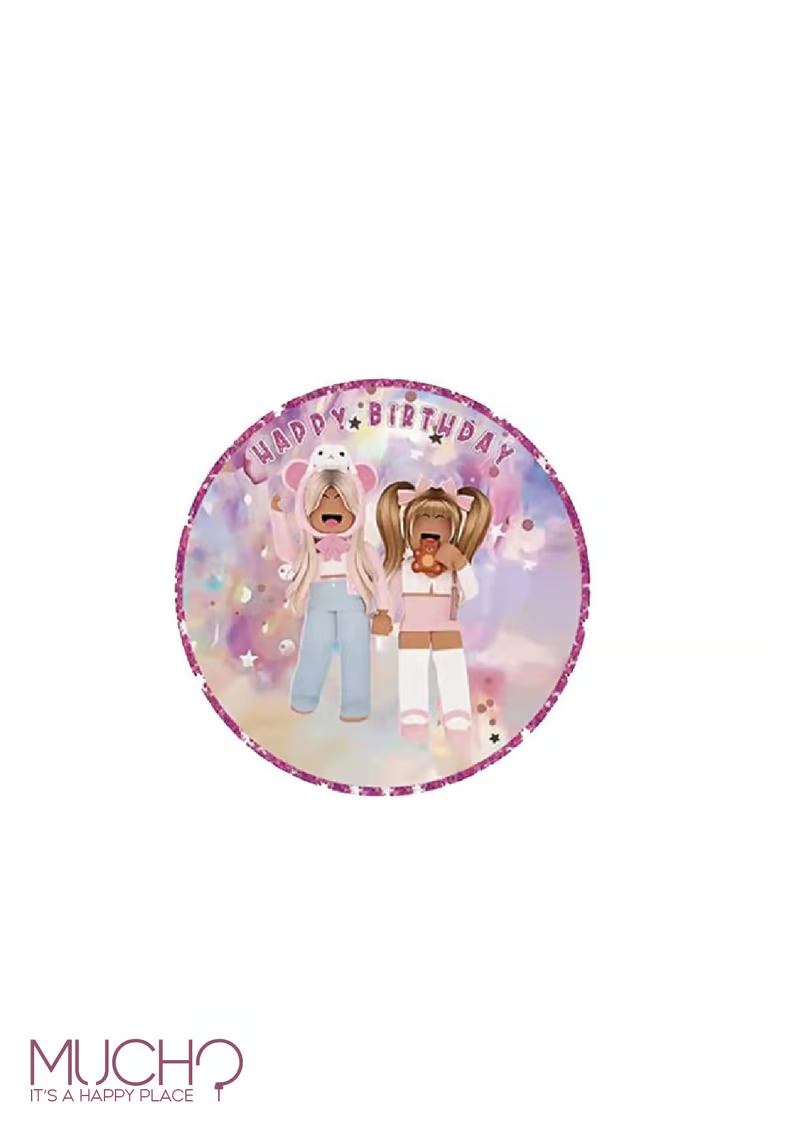 Roblox Girls 7 Inch Plates