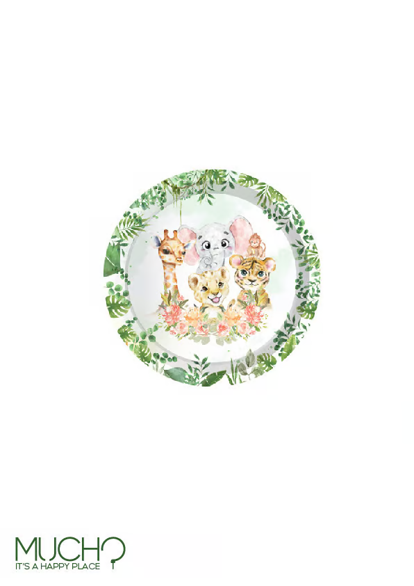 Wild One 7 Inch Plates