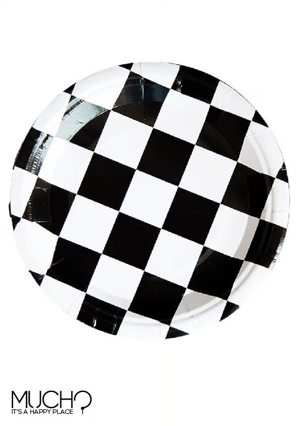 Checkered 9IN Plates