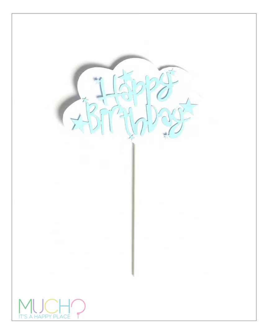Cloud Cake Topper