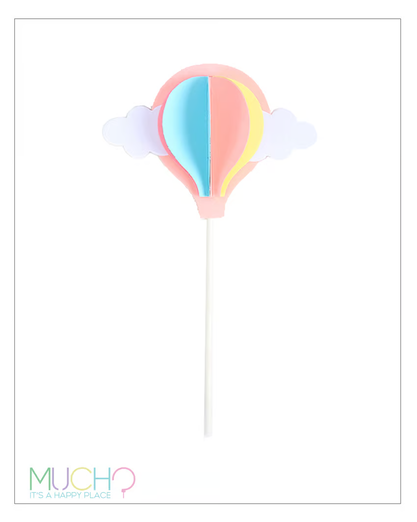 غلاف كعكة منطاد الهواء الساخن