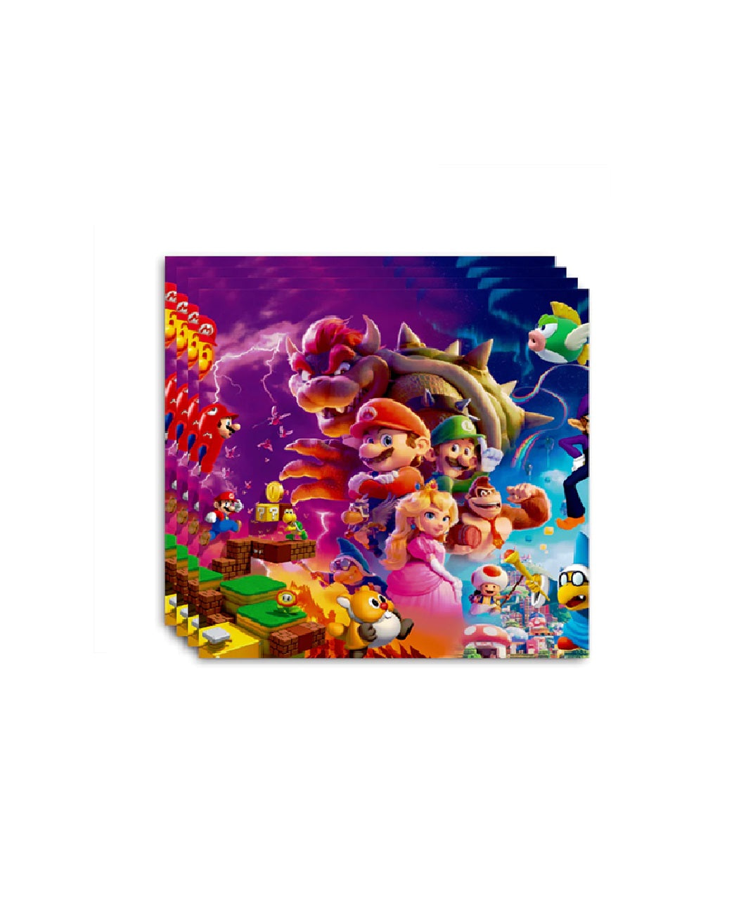 New Super Mario Napkins