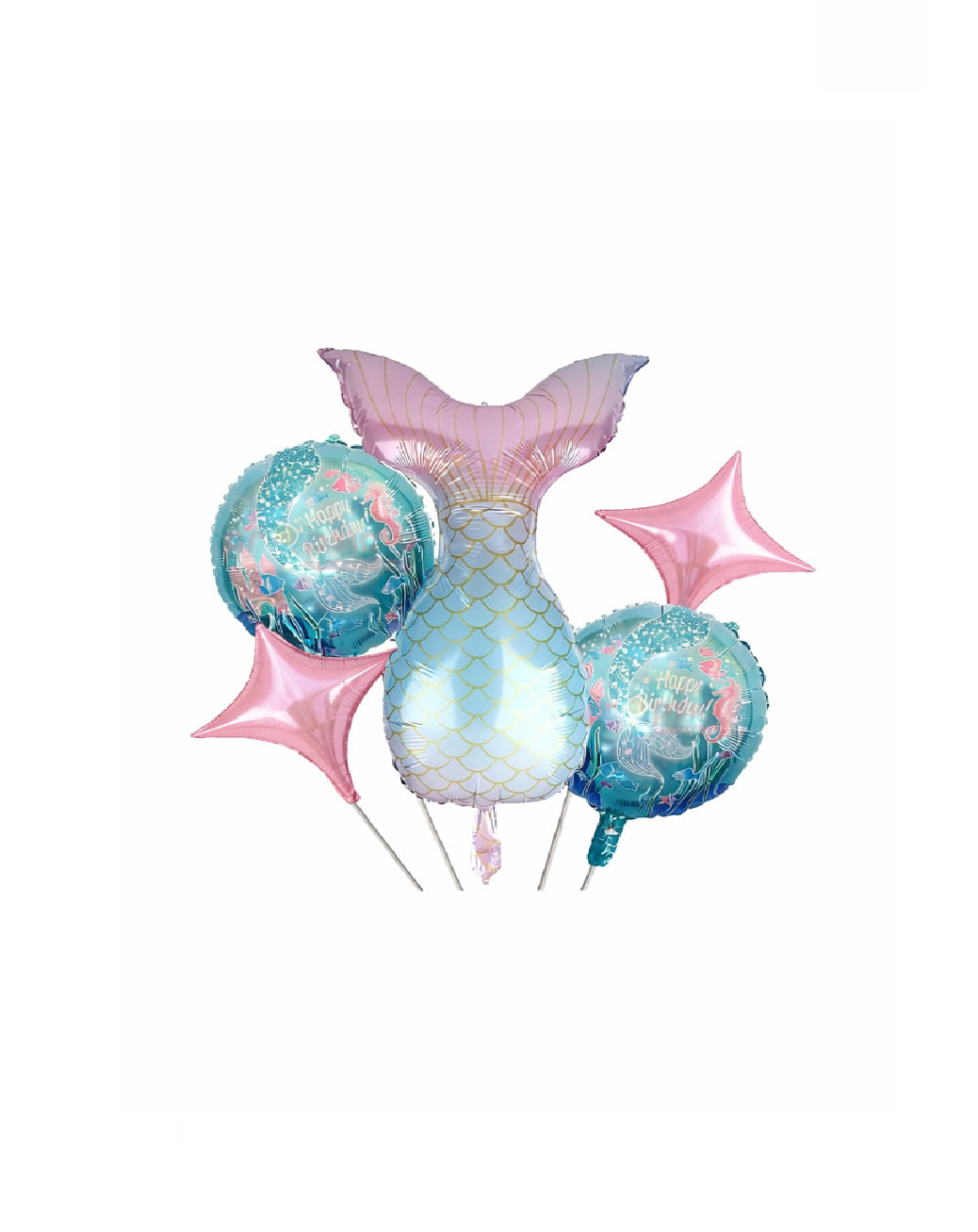 Mermaid Balloons Set