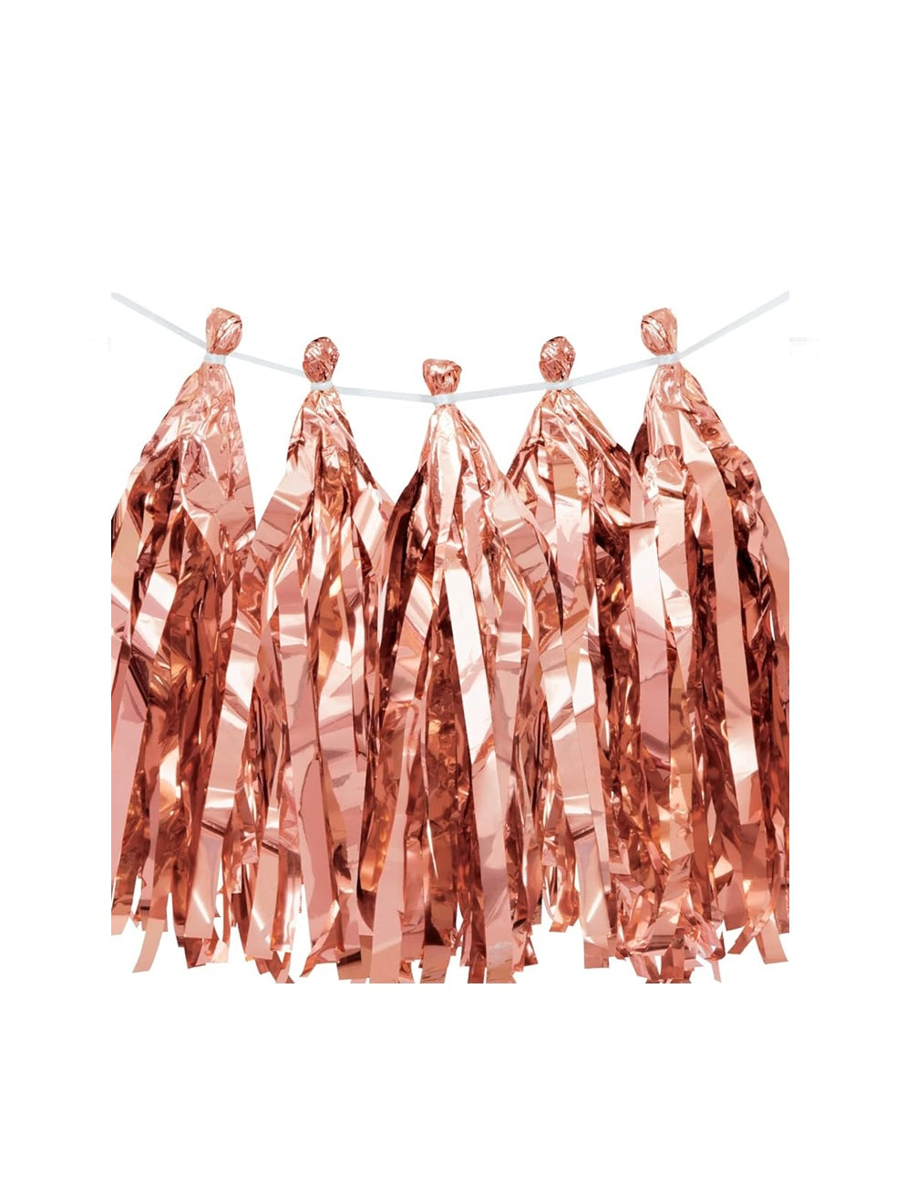 Foil Metallic Tassels Garland