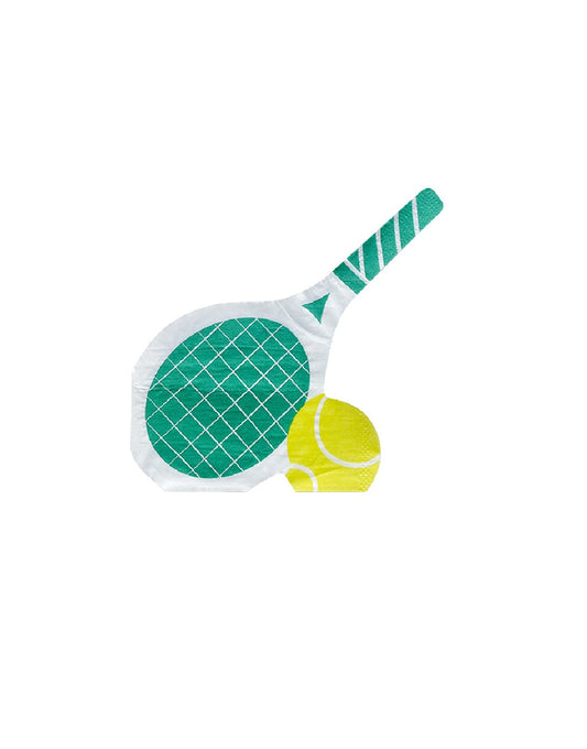 Tennis Shaped Napkins
