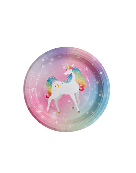 Unicorn 9 Inch Plate