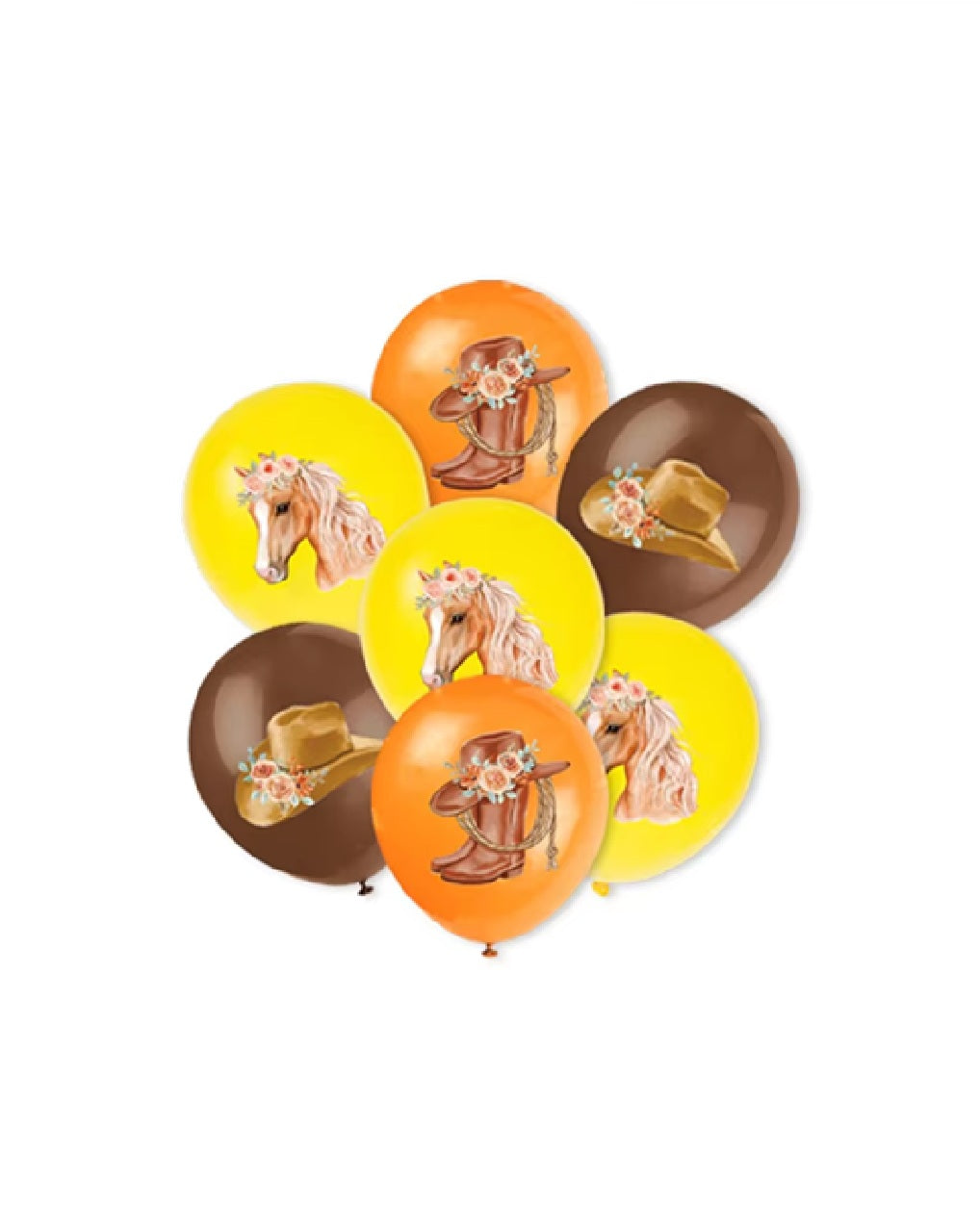 Horse Balloons Set