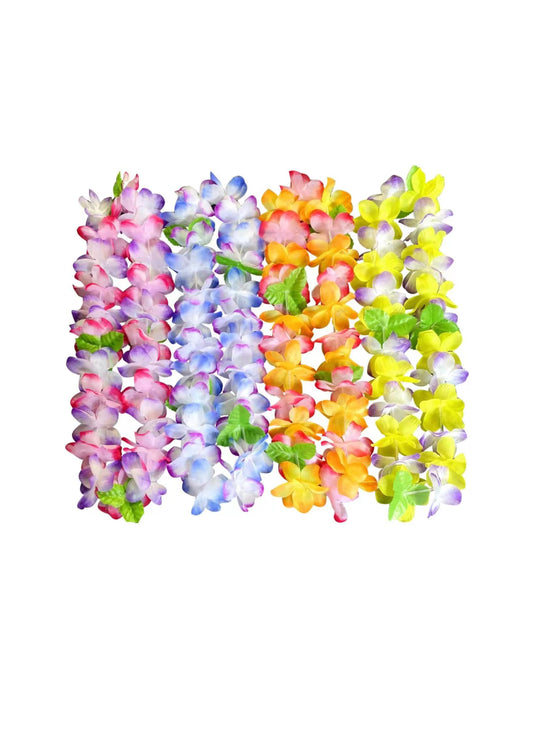 Floral Hawaiian Necklace (1 Necklace)