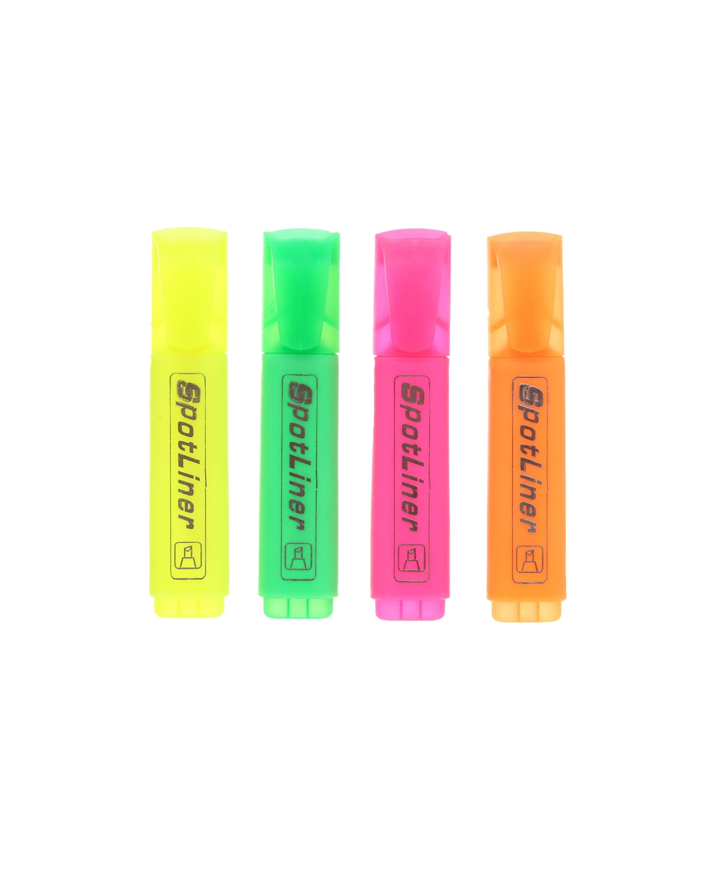 Neon Colors Highlighters (Pack of 4)