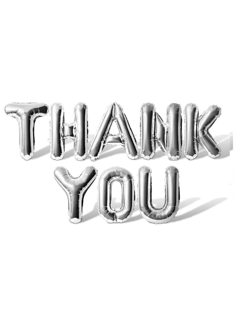 Thank You Balloons Banner