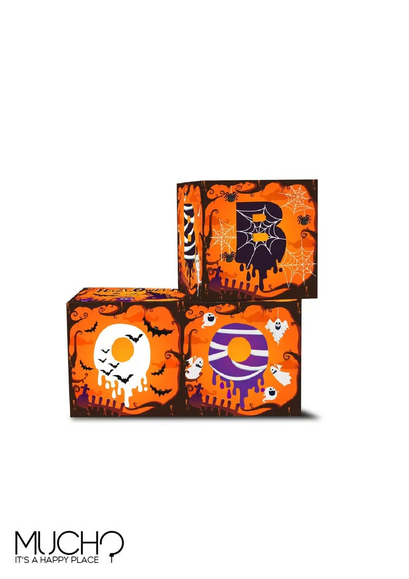 BOO Decoration Paper Box Pack