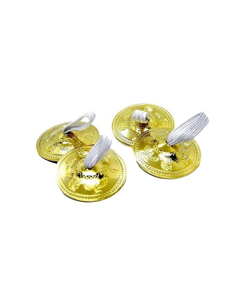 Finger Cymbals Musical Instrument 2 Pairs