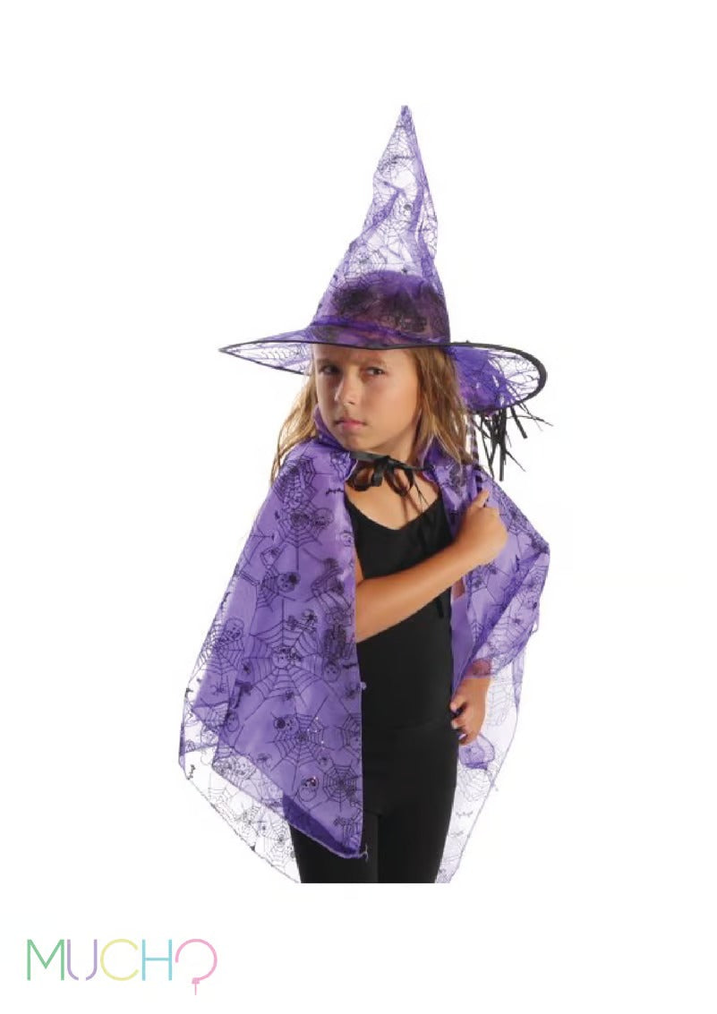 Purple Cape/Hat Costume
