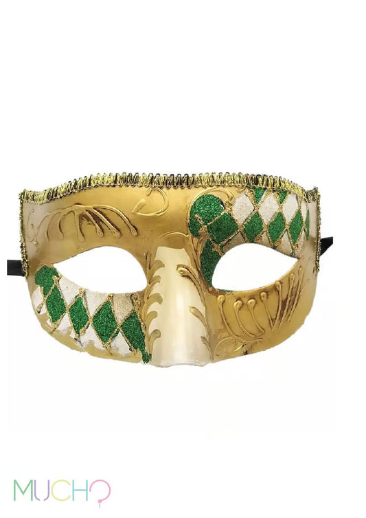 Painted Face Masquerade Mask