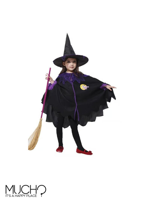 Witch Cloak Girls Costume