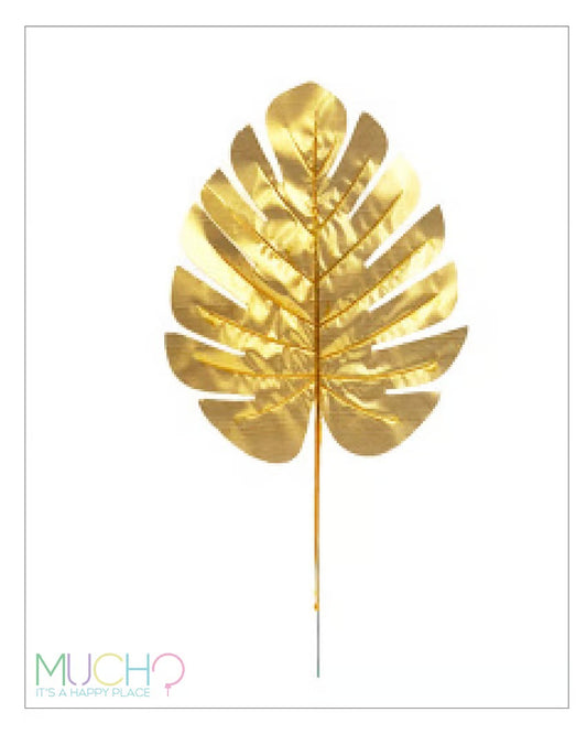 Gold Palm Leaf Set