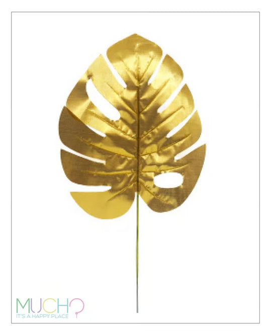 Gold Palm Leaf Set