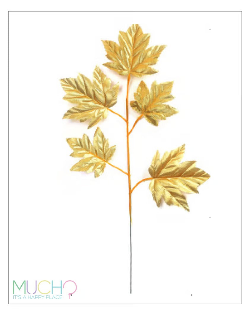 Gold Maple Leaf Set