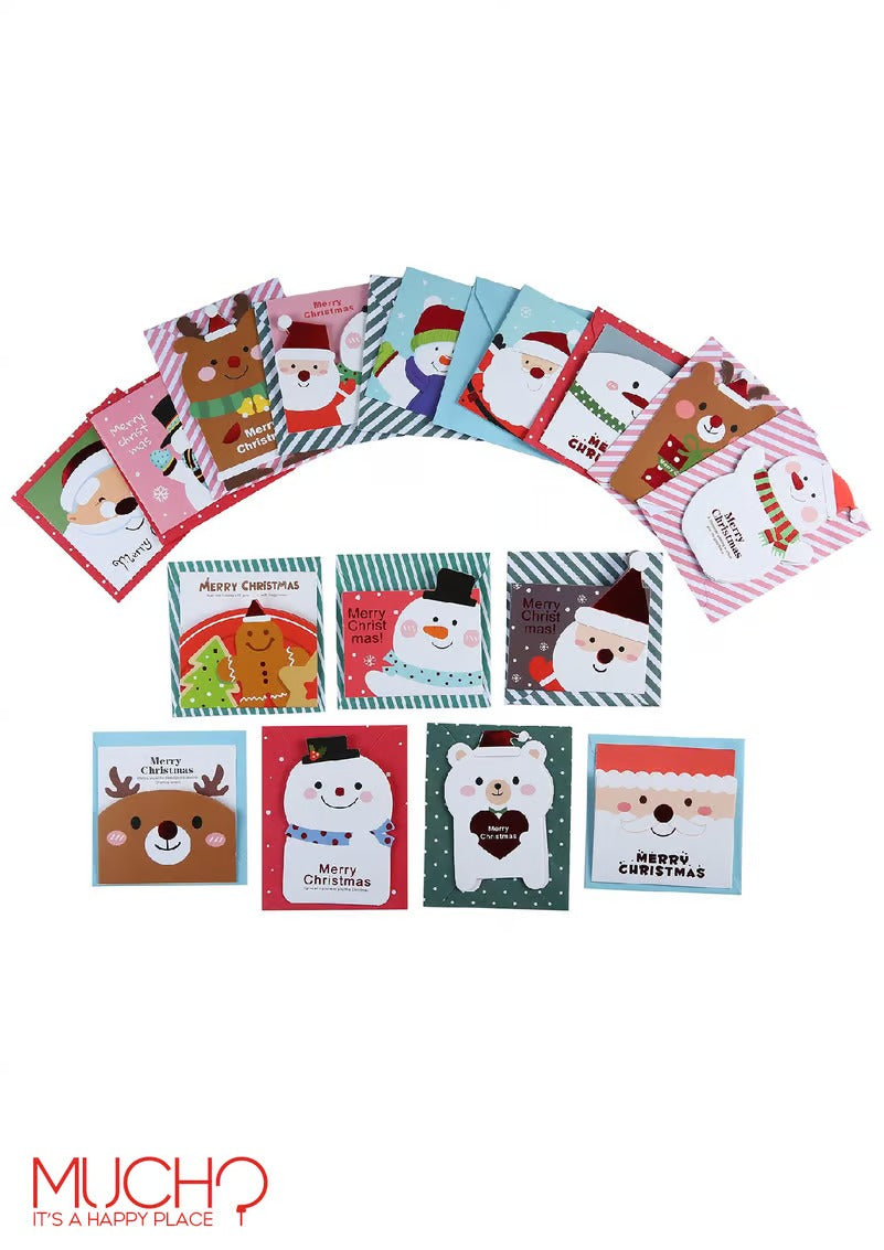 Mini Christmas Cards (6 Pieces)
