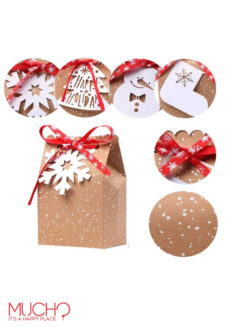 Christmas Favor Bags (4 Pieces)