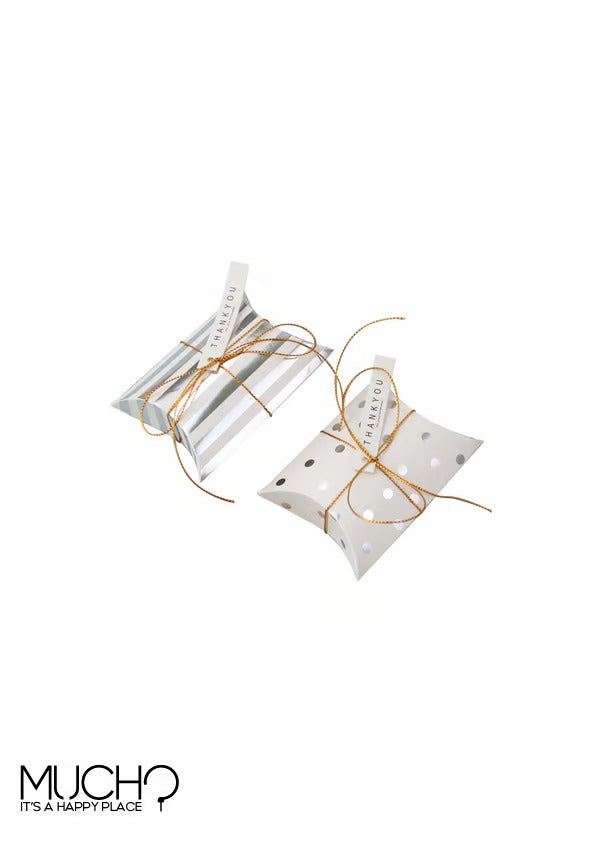 Metallic Favor Box(Pack of 4)