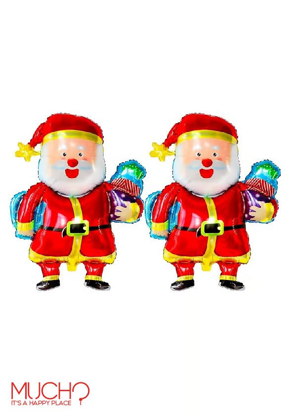 Santa Balloons Set