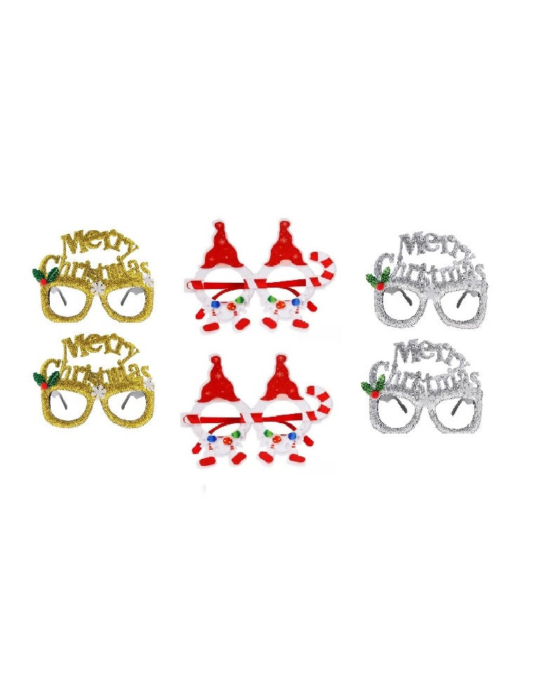 Christmas Glasses (6 Pieces)