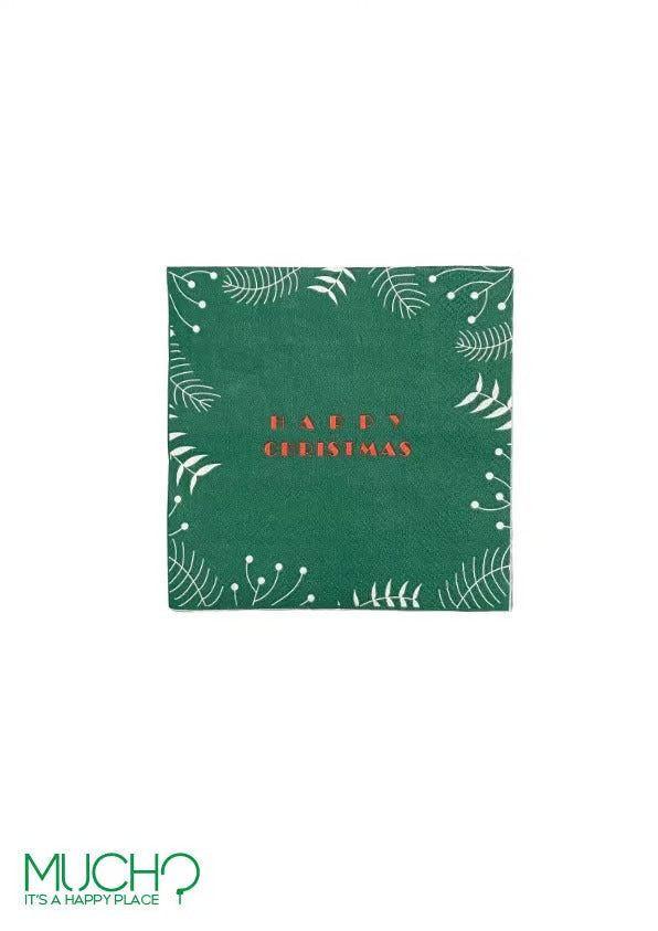 Happy Christmas Napkins