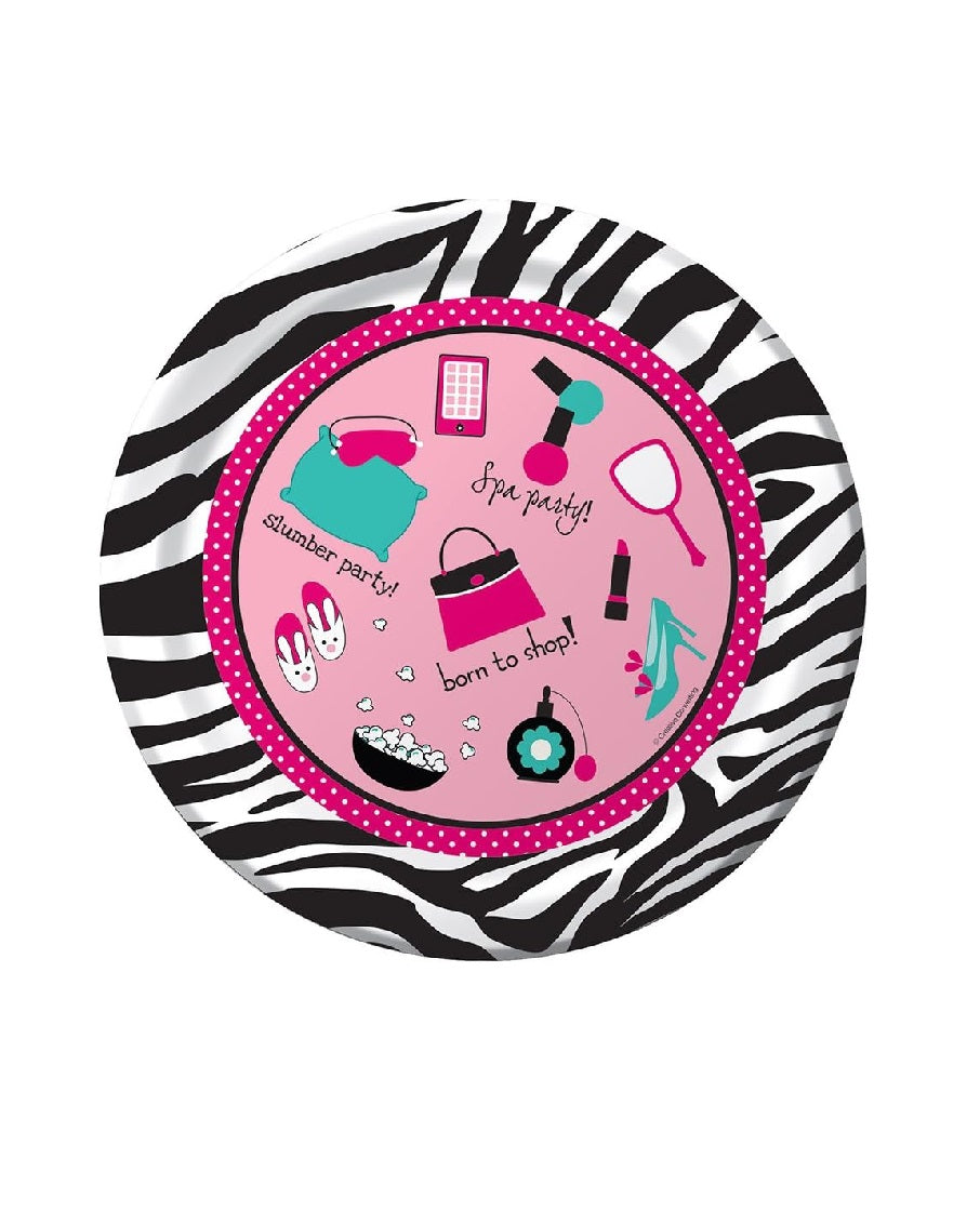 Makeup 9 Inch Plates