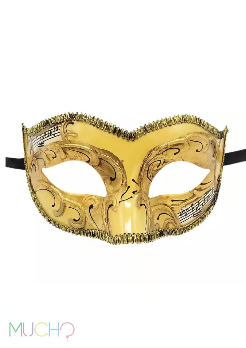 Painted Venetian Ball Masquerade Mask