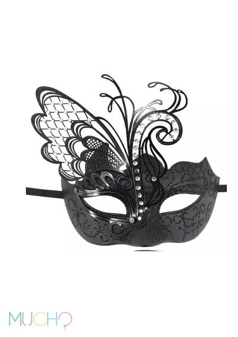 قناع تنكر الفراشة المعدنية