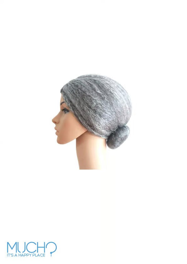 Old Lady Grey Wig