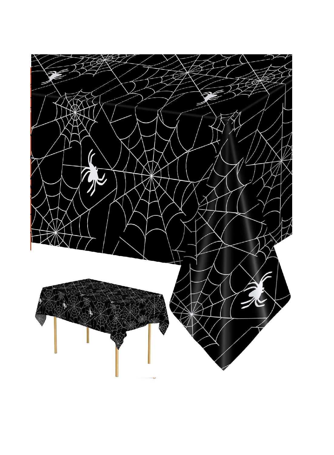 Halloween Spider Web Table Cover