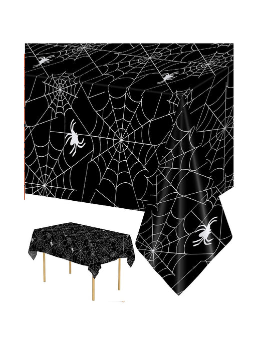Halloween Spider Web Table Cover