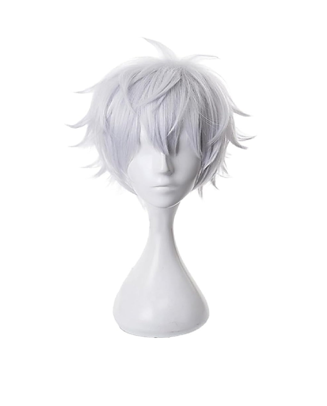 Short White Hair Wig