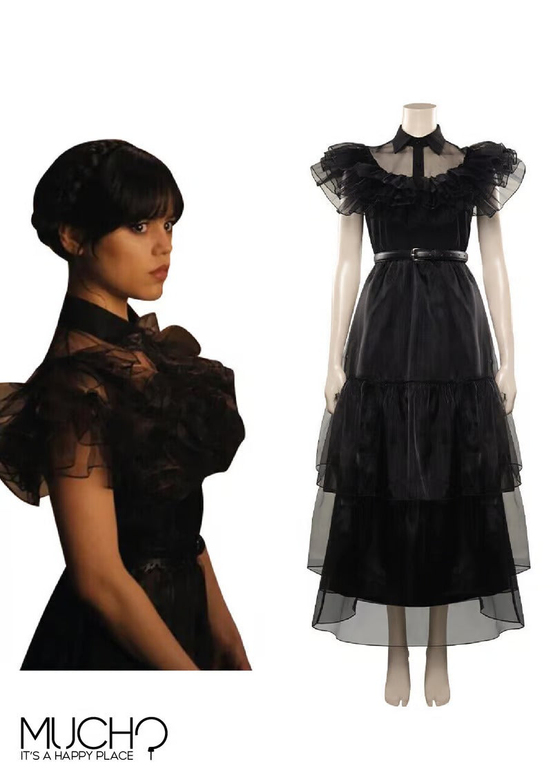 زي فستان أدامز الأربعاء