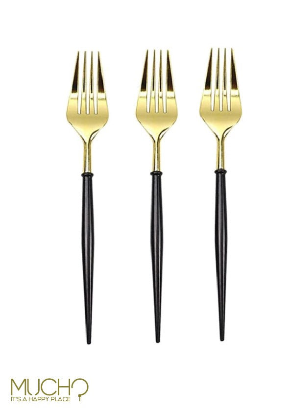 Black Elegant Cutlery