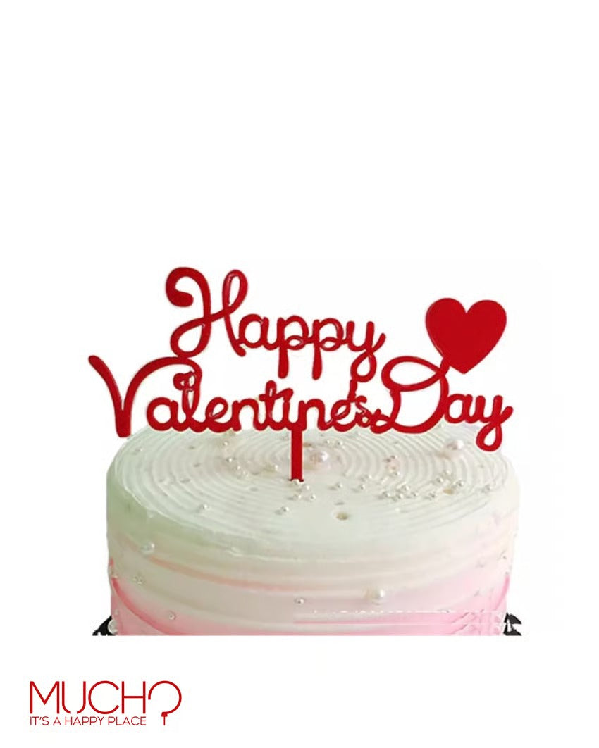 Valentine's Day Cake Topper