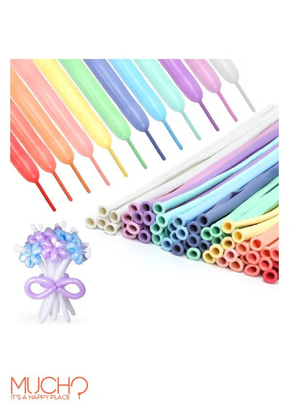260 Long Balloons (100 Pieces)