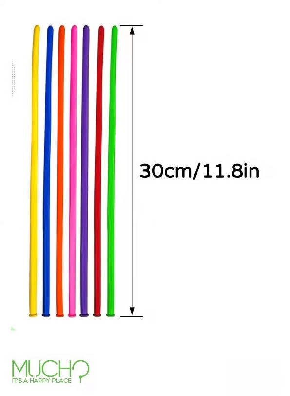 260 Long Balloons (100 Pieces)