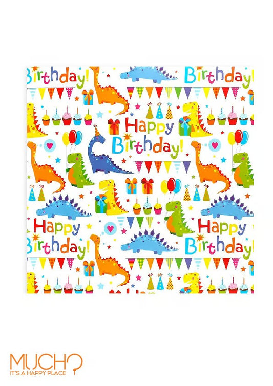 Dinosaur Wrapping Paper
