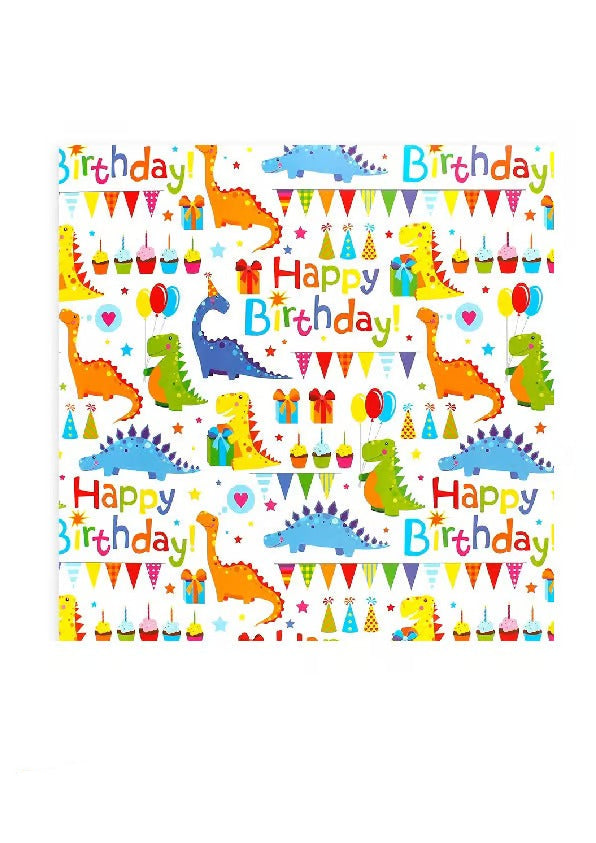 Dinosaur Wrapping Paper