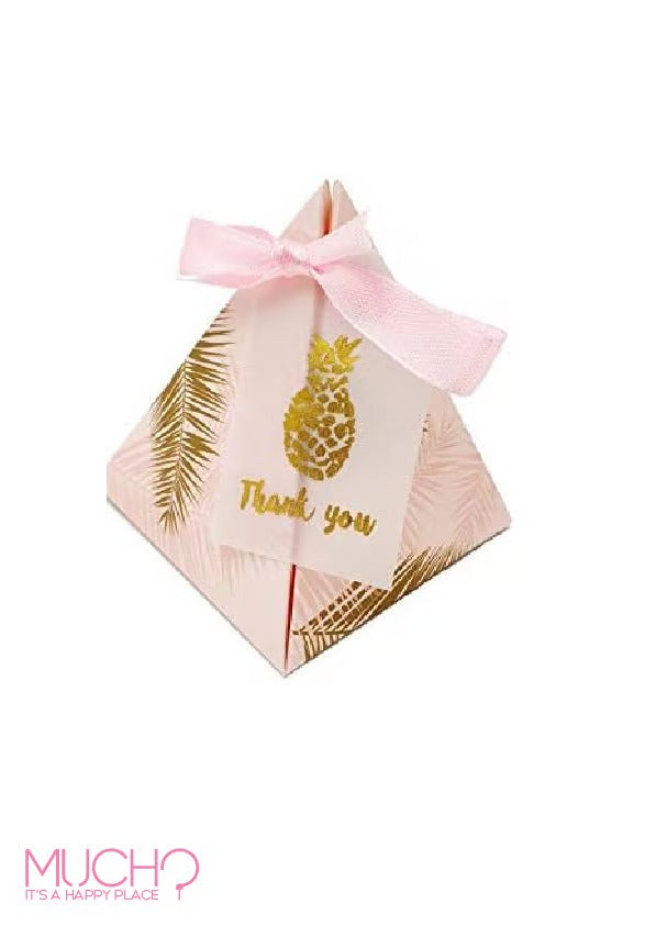 Pineapple Leaves Favor Box
