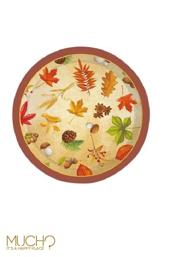 Fall 9 Inch Plates