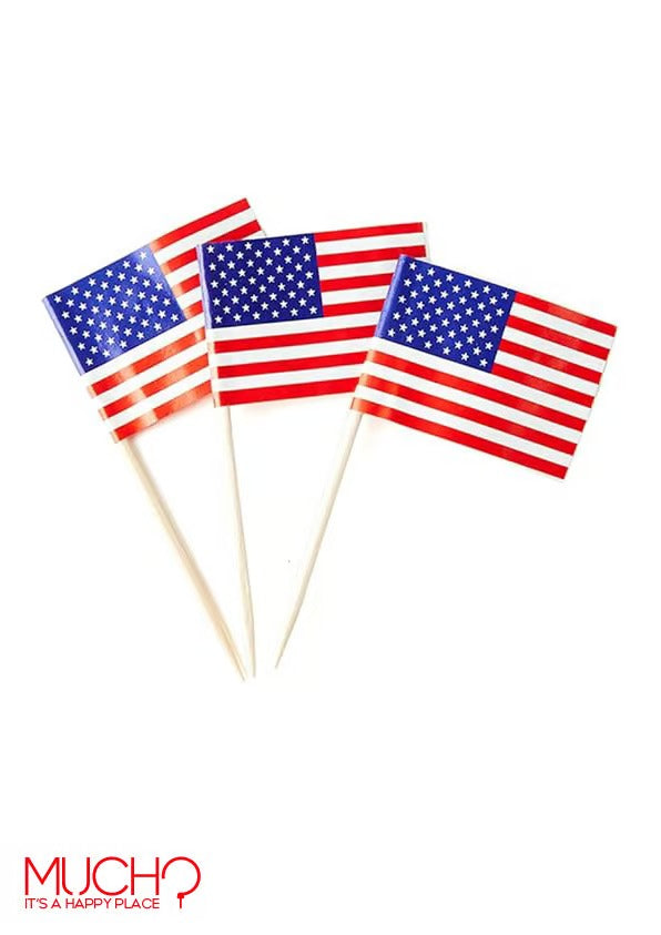 Flags Cupcake Toppers