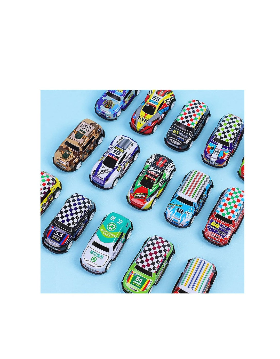 Sports Cars (6 Pieces)