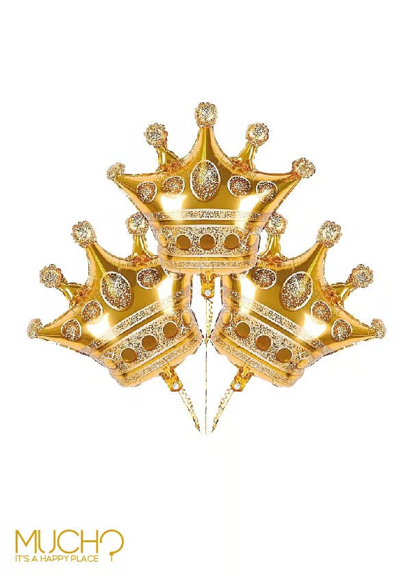 Crown Balloons Bunch